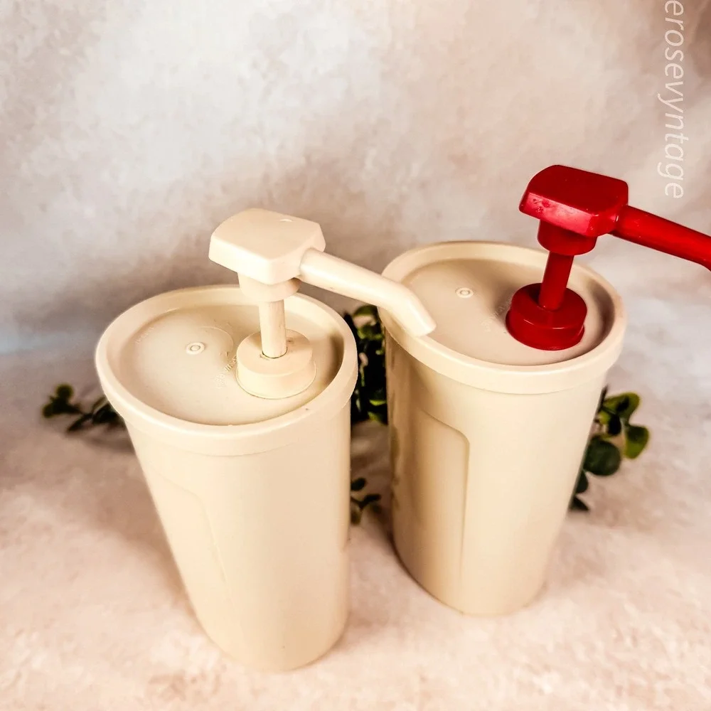 Tupperware‎ Condiment Pump Dispensers